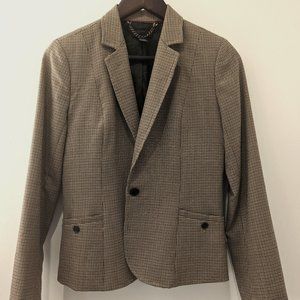 J. Crew Regent Wool Houndstooth Blazer
